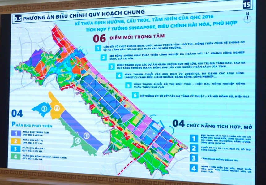 Phương án điều chỉnh Quy hoạch chung Khu Kl992 cổng game cá cược Đông Nam tỉnh Quảng Trị