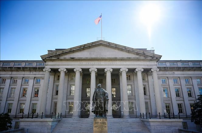 Trụ sở Bộ Kl991.com nạp rút nhanh Mỹ ở Washington DC. Ảnh: AFP/TTXVN