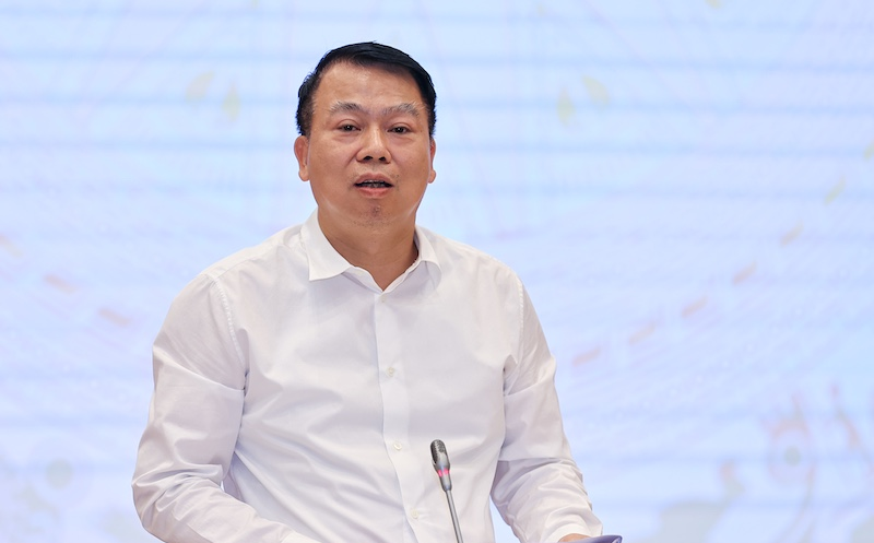Thứ trưởng Bộ Kl991.com nạp rút nhanh Nguyễn Đức Chi. Ảnh: VGP 