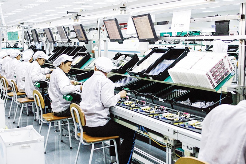 Khu vực Kl994 nhà cái bóng đá world cup linh kiện của Foxconn tại Bắc Ninh 