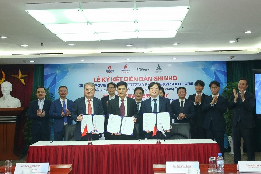 PV Power REC ký kết Biên bản ghi nhớ với các đối tác Hàn Quốc về ứng dụng công nghệ thông tin và trí tuệ nhân tạo nhằm thúc đẩy phát triển ngành công nghiệp năng lượng tái tạo 