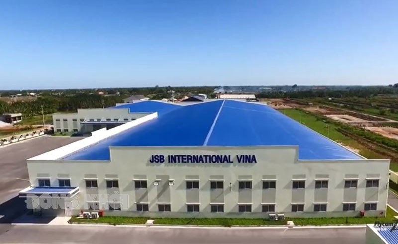 Nhà máy Kl994 nhà cái bóng đá world cup vali, túi xách và các loại tương tự tại Cụm công nghiệp Thị trấn - An Đức (huyện Ba Tri, tỉnh Bến Tre). Ảnh: Minh Đức (Nguồn: baodongkhoi.vn)