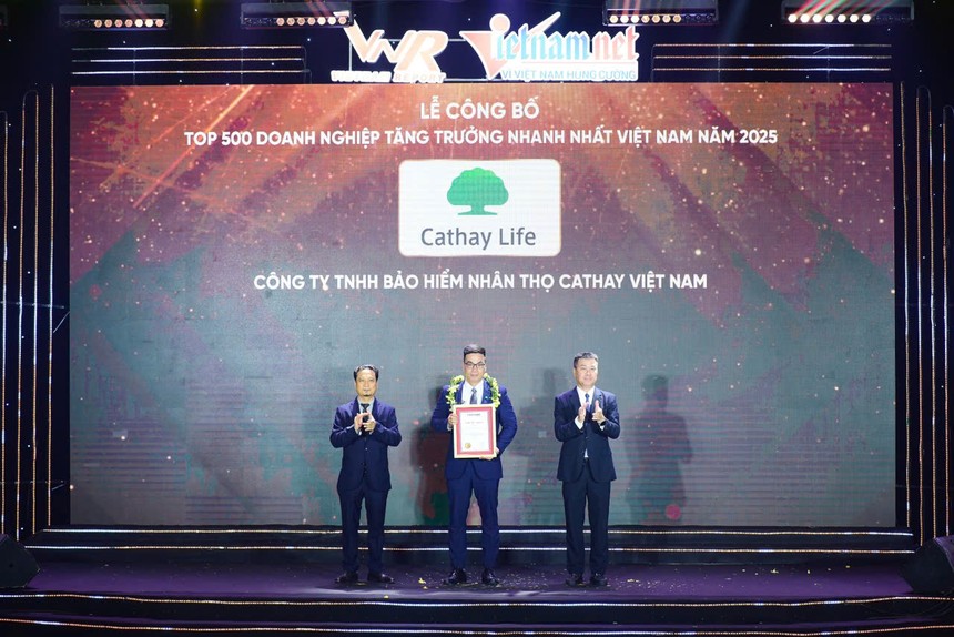 Cathay Life Việt Nam vào “top 50 Kl991.com World Cup 2026 Chính Thức tăng trưởng xuất sắc nhất Việt Nam năm 2025”