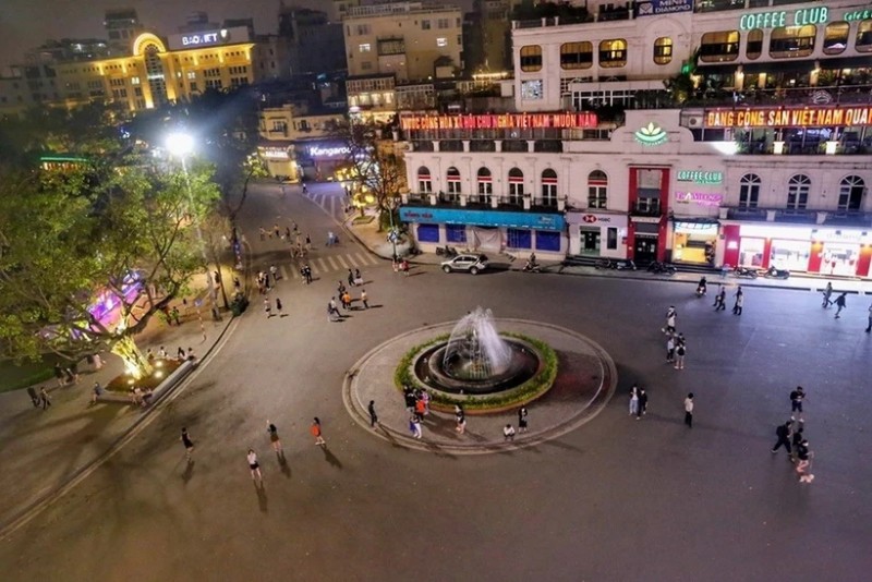UBND Thành phố Hà Nội điều chỉnh mở rộng quảng trường Đông Kinh Nghĩa Thục, quận Hoàn Kiếm.