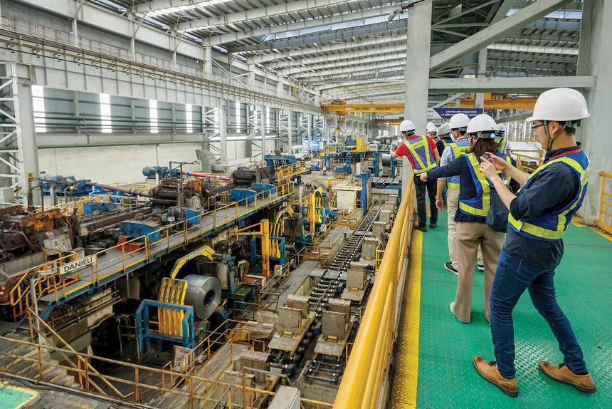 Chuyến tham quan thực địa tại Khu liên hợp gang thép Dung Quất của Hòa Phát thu hút 500 nhà Kl99ok phiên bản mới tham gia 