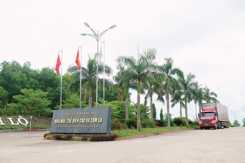 Nhà máy chế biến mủ cao su Cam Lộ, một trong những dự án Kl99ok phiên bản mới lớn của Công ty Sepon Quảng Trị