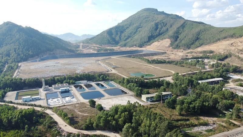 Khu xử lý chất thải rắn Long Mỹ, xã Phước Mỹ, TP. Quy Nhơn nơi thực hiện Dự án Nhà máy xử lý chất thải rắn sinh hoạt Long Mỹ sử dụng công nghệ đốt rác phát điện. 