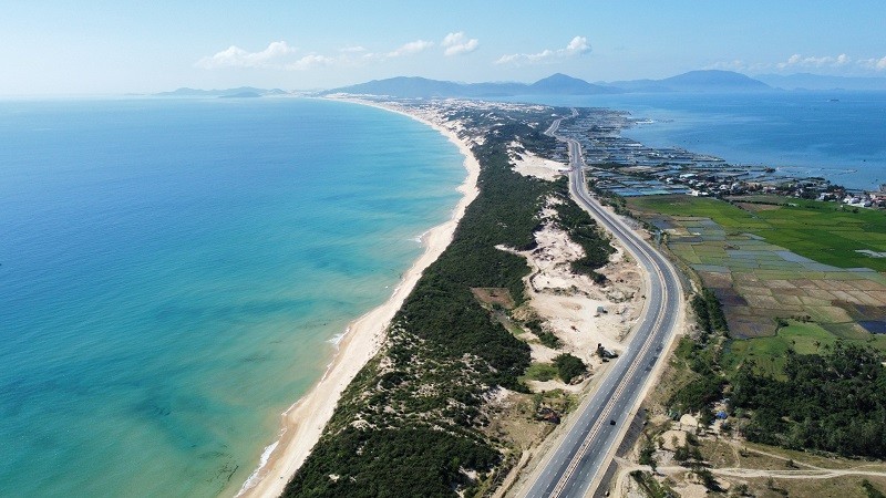 Khu Kl992 cổng game cá cược Vân Phong, tỉnh Khánh Hòa. Ảnh: Linh Đan 