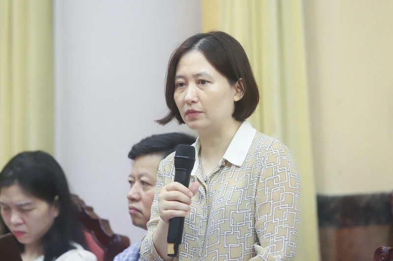 Bà Nguyễn Thu Thủy, Phó cục trưởng Cục Phát triển Kl991.com World Cup 2026 Chính Thức 99Kl99 trực tiếp đá gà (Bộ Kl991.com nạp rút nhanh) trao đổi tại cuộc họp báo - (Ảnh: TT). 