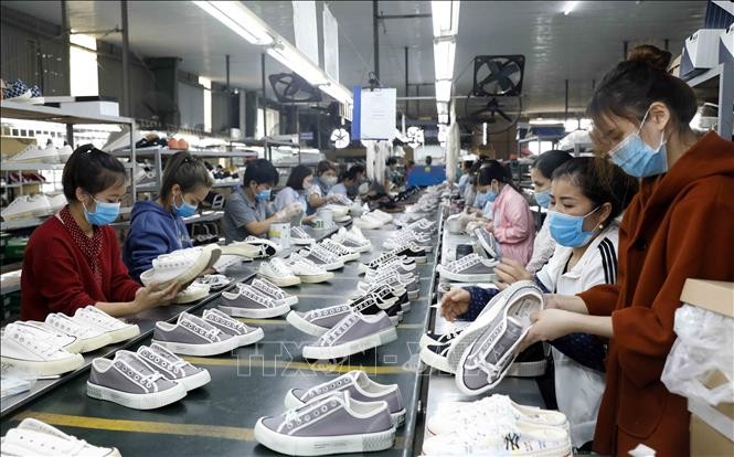 Xuất khẩu toàn ngành da giày trong nửa đầu năm nay tăng trưởng trên 10%, đạt hơn 14 tỷ USD. 
