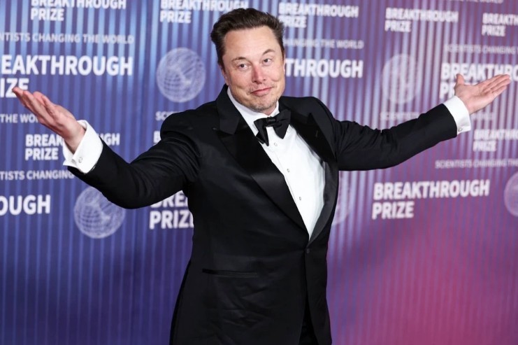 Tỷ phú Elon Musk.