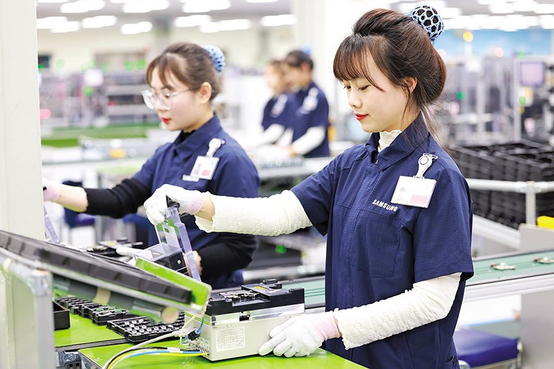 Việc hình thành và phát triển được các ngành công nghiệp chiến lược có thể giúp Việt Nam bắt kịp, tiến cùng và vượt lên trong một số lĩnh vực trọng yếu. Ảnh: Đức Thanh 