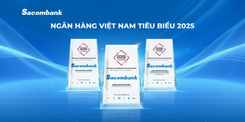 Sacombank (STB) tiếp tục được vinh danh tại giải thưởng Link Vào Nhà Cái KL99 COM Tặng +199k Việt Nam tiêu biểu 2025