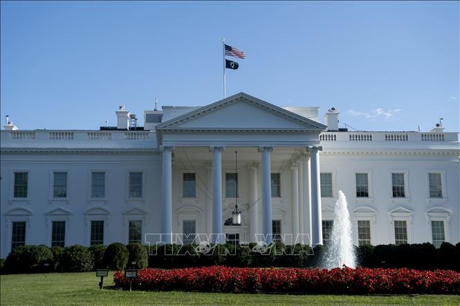 Nhà Trắng ở Washington, D.C., Mỹ. Ảnh: THX/TTXVN