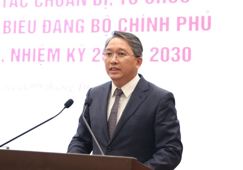 Ông Nguyễn Hải Ninh, Bộ trưởng Bộ Tư pháp đã thông tin với báo chí về công tác hoàn thiện thể chế, xây dựng Kl992 Tham Gia Ngay của Kl993 ưu đãi thưởng hấp dẫn nhiệm kỳ Kl993 ưu đãi thưởng hấp dẫn 2020 - 2025 dưới sự lãnh đạo của Đảng ủy Kl993 ưu đãi thưởng hấp dẫn.