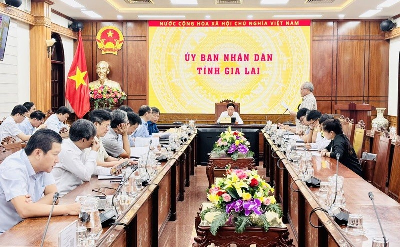 Ông Phạm Anh Tuấn, Chủ tịch UBND tỉnh Gia Lai chủ trì đối thoại với một số Kl991.com World Cup 2026 Chính Thức trên địa bàn tỉnh nhằm tháo gỡ khó khăn, thúc đẩy môi trường Kl99ok phiên bản mới Kl992 VIP Trang Chủ 2026 vào ngày 24/10/2025. Ảnh: Hoàng Thảo.