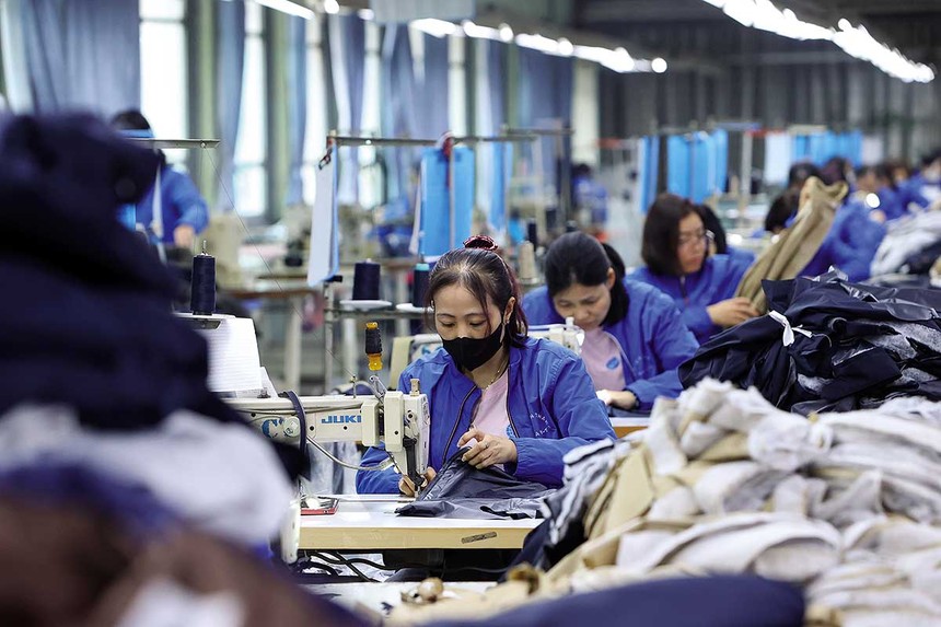 Dệt may là một trong những mặt hàng tận dụng tốt EVFTA để xuất khẩu sang châu Âu. Ảnh: Đức Thanh 