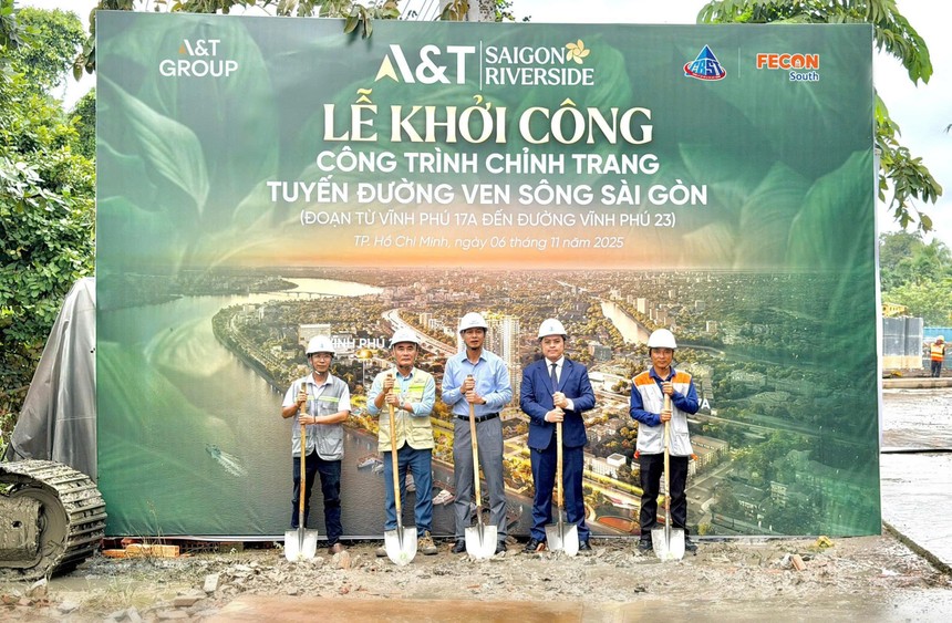 A&T Group là Kl991.com World Cup 2026 Chính Thức tiên phong được UBND TP.HCM chấp thuận triển khai công trình chỉnh trang đoạn đường từ Vĩnh Phú 17A đến Vĩnh Phú 23, theo Quyết định số 663/UBND-KT ban hành ngày 06/10/2025