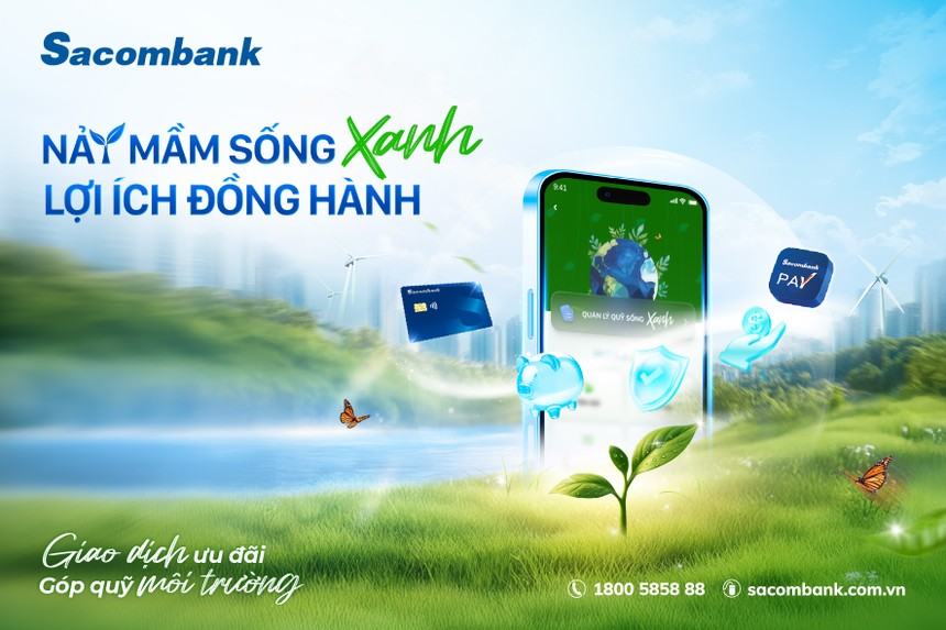 Sacombank (STB) ra mắt gói Kl991.com nạp rút nhanh xanh - hiện thực hóa cam kết phát triển bền vững ESG 