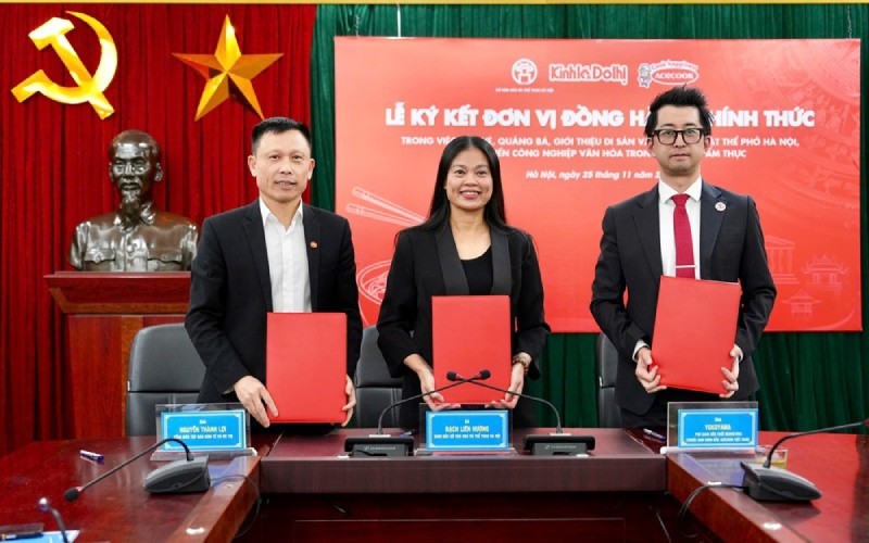 Ký kết hợp tác bảo vệ và quảng bá ẩm thực Hà Nội - di sản Phở 