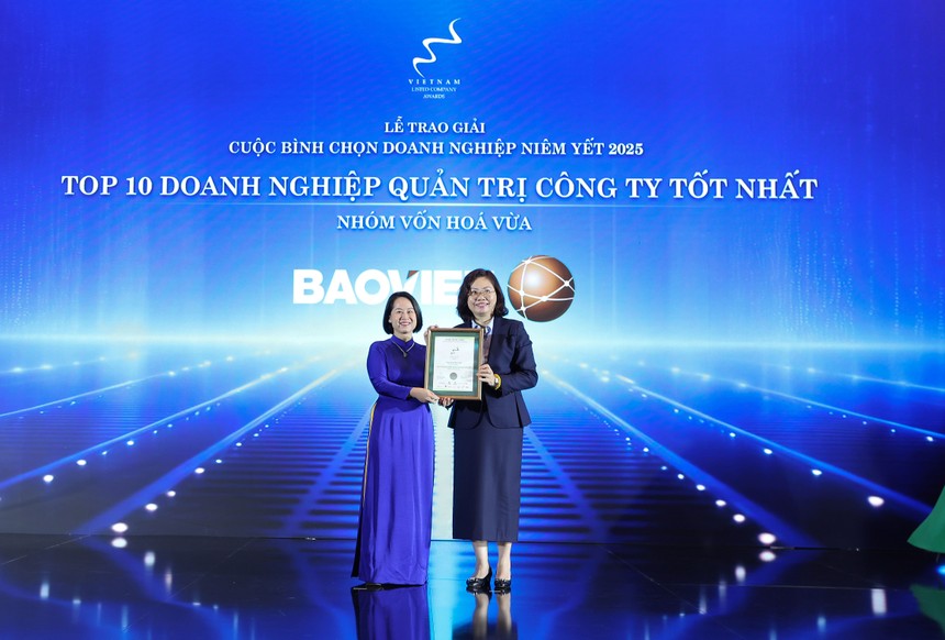 Bảo Việt được vinh danh Top 10 Kl991.com World Cup 2026 Chính Thức Quản trị công ty tốt nhất 