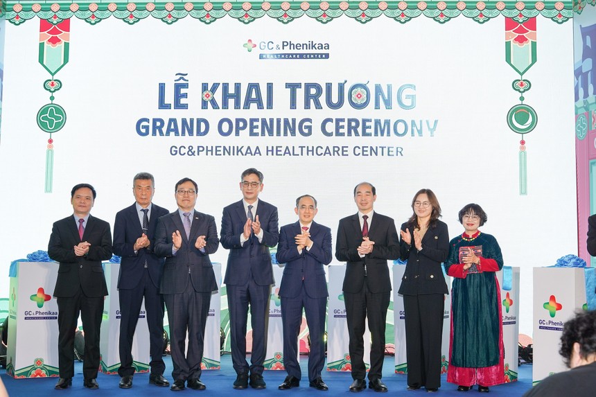 Sự kiện khai trương GC&Phenikaa Healthcare Center. Ảnh: Phenikaa