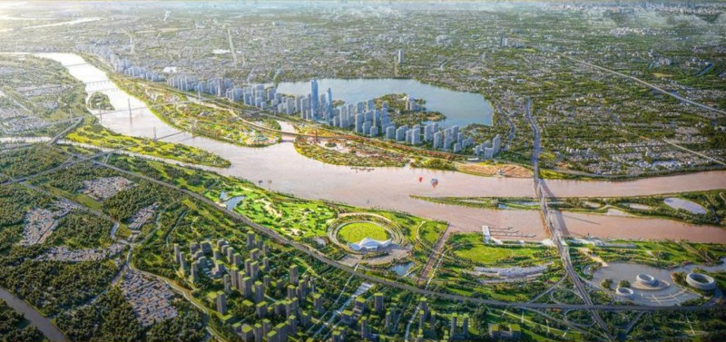 Phối cảnh Khu đô thị thể thao Olympic.