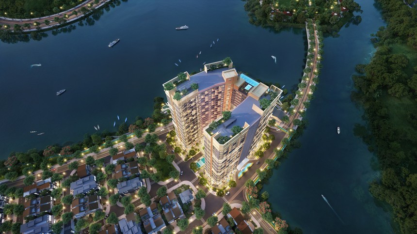 Sun Group chính thức giới thiệu The Charm – tòa tháp biểu tượng tại Đảo Nam, thuộc đô thị đảo quốc tế Charmora City.