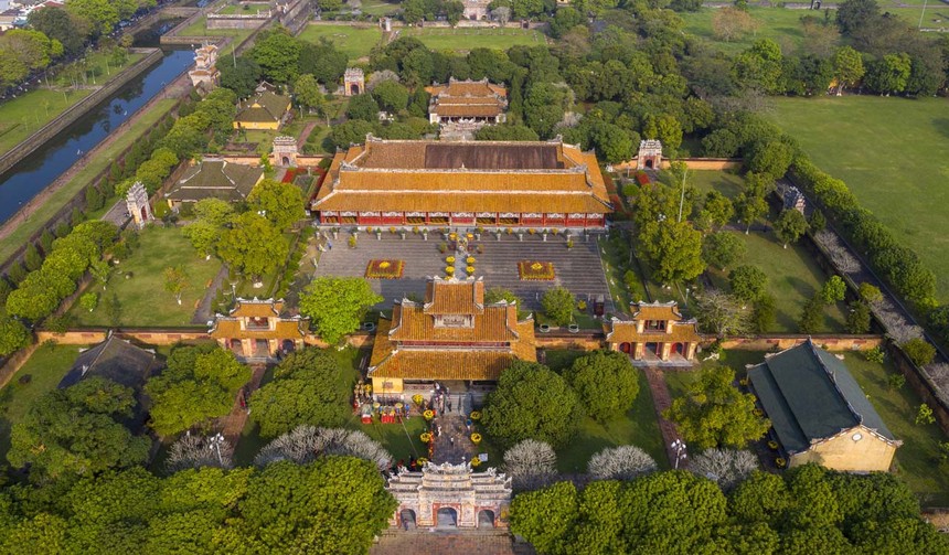 Đại Nội Huế. Ảnh sưu tầm.