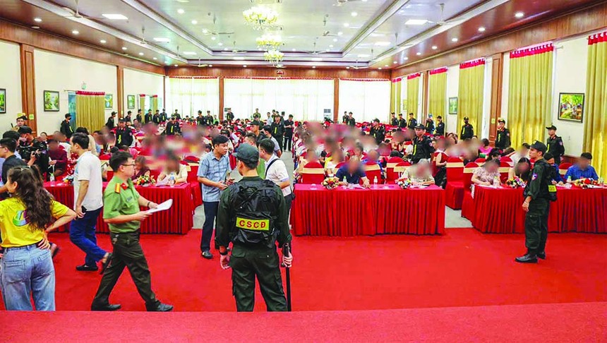 Công an tỉnh Phú Thọ bắt tại trận một vụ dụ dỗ Kl99ok phiên bản mới tiền số trái phép.