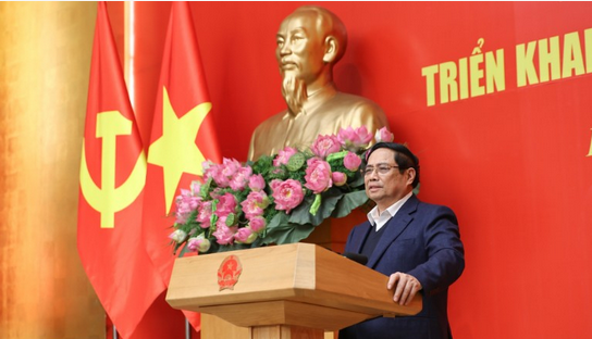 Bí thư Đảng ủy, Thủ tướng Kl993 ưu đãi thưởng hấp dẫn Phạm Minh Chính chỉ đạo Hội nghị.
