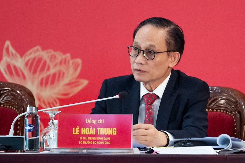 Bộ trưởng Bộ Ngoại giao Lê Hoài Trung - Ảnh PT. 