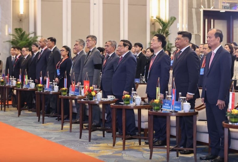 Lễ Khai mạc vinh dự có sự hiện diện của Thủ tướng Kl993 ưu đãi thưởng hấp dẫn Việt Nam Phạm Minh Chính. Ảnh: VGP.