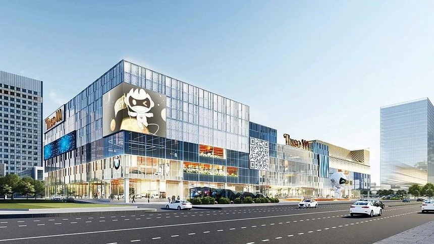 Trung tâm thương mại - Dịch vụ và Mua sắm THISO Mall do Công ty Đại Quang Minh (Thadico, thuộc Thaco Group) phát triển 