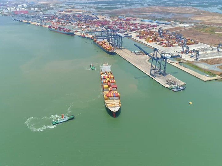 Cụm cảng Cái Mép - Thị Vải. 