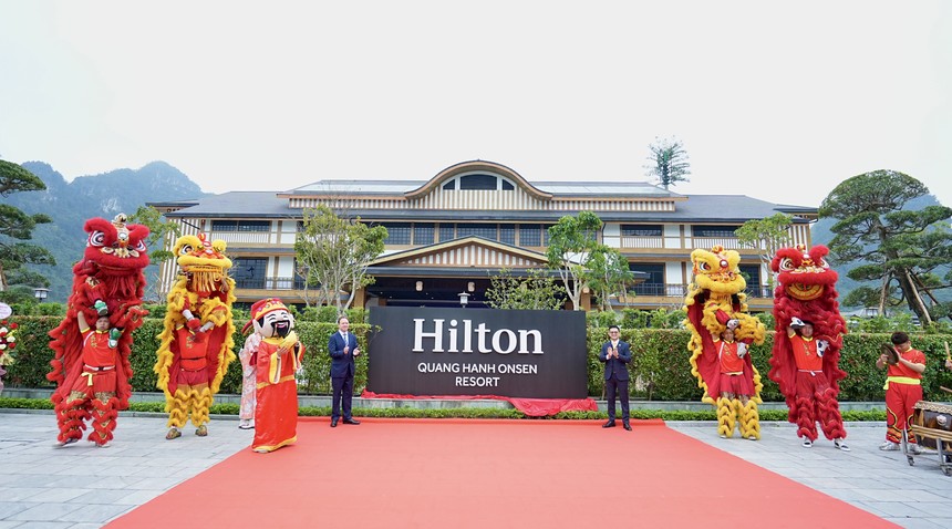 Yoko Onsen Quang Hanh chính thức được bàn giao vận hành cho Hilton sáng 12/2