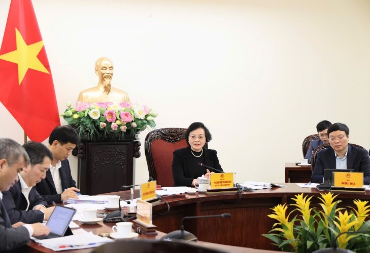 Bí thư Trung ương Đảng, Phó Thủ tướng Kl993 ưu đãi thưởng hấp dẫn Phạm Thị Thanh Trà chủ trì cuộc họp.