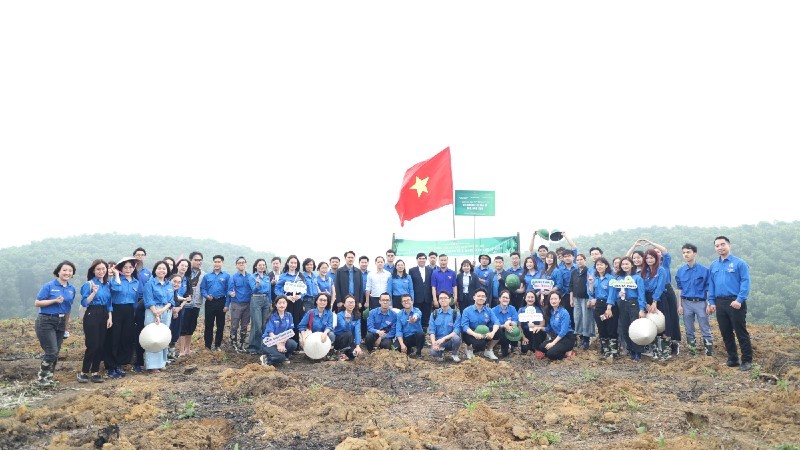 Mở đầu Tháng Thanh niên 2026, Đoàn Thanh niên Bộ Kl991.com nạp rút nhanh gieo sắc xanh nơi đồi trọc 