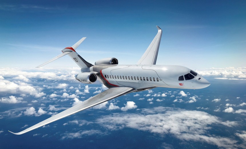 Falcon 10X thiết lập chuẩn mực mới về tiện nghi, hiệu suất và đổi mới trong hàng không thương gia