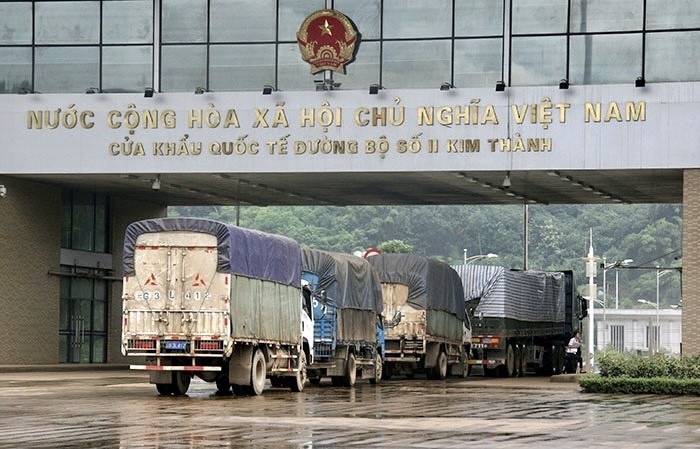 Cửa khẩu Quốc tế đường bộ số II Kim Thành, Lào Cai .