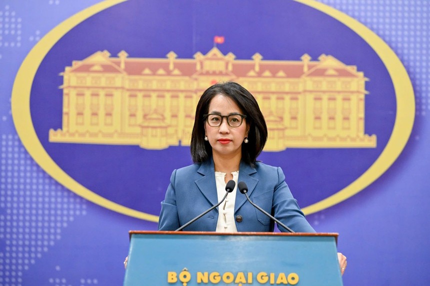  Người Phát ngôn Bộ Ngoại giao Việt Nam Phạm Thu Hằng.