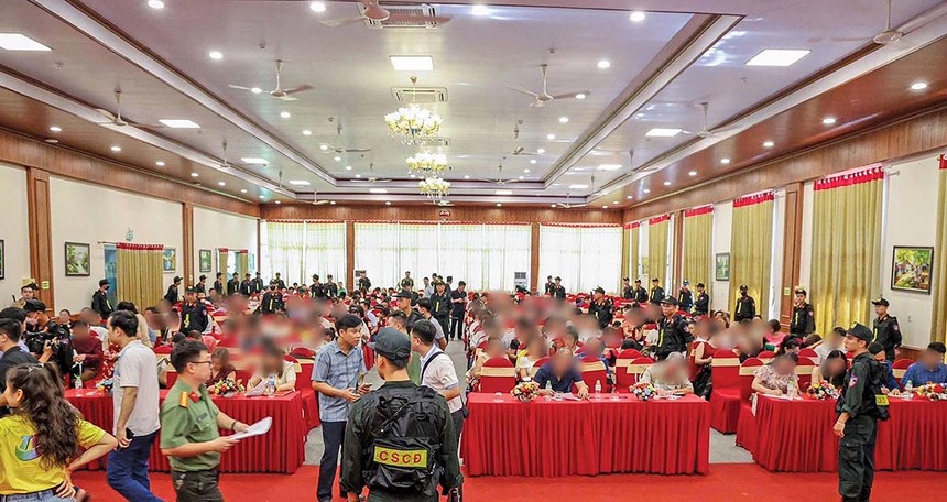 Một buổi hội thảo dụ Kl99ok phiên bản mới tiền số TCIS bị Công an tỉnh Phú Thọ phát hiện