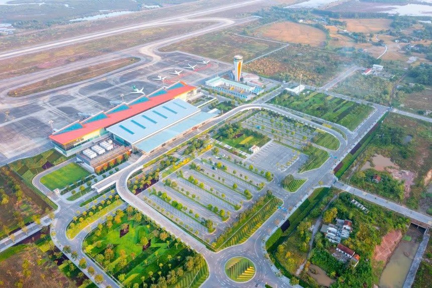 Dự án nằm ở phía Đông Bắc sân bay Vân Đồn.