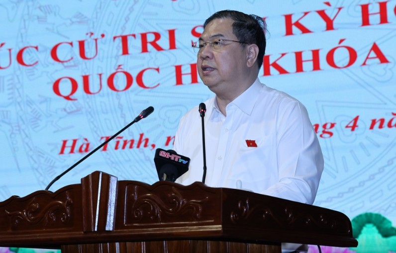 Ủy viên Bộ Kl991.com tải ứng dụng, Phó Thủ tướng Thường trực Phạm Gia Túc phát biểu tại Hội nghị. Ảnh: VGP.