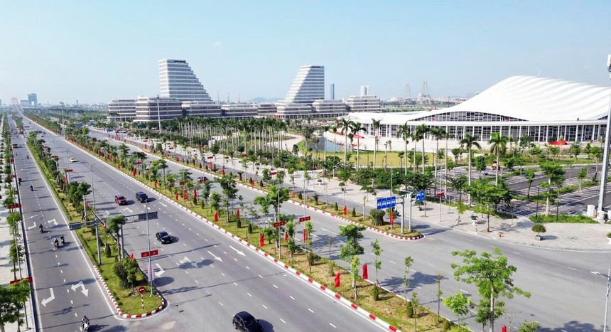 Khu vực phía bắc sông Cấm sẽ là “trái tim mới” của thành phố trong tương lai. Ảnh: Phan Tuấn