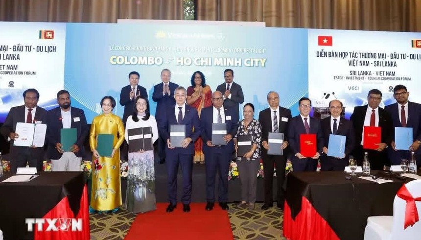  Diễn đàn Hợp tác Thương mại - Kl99ok phiên bản mới - Du lịch Việt Nam – Sri Lanka diễn ra chiều ngày 8/5, với sự tham dự của Tổng Bí thư, Chủ tịch nước Cộng hoà Trang Chủ KL99Com Số 1 Link Đăng Ký KL999 chủ nghĩa Việt Nam Tô Lâm và Bà Thủ tướng Sri Lanka Harini Amarasuriya. Ảnh: TTXVN