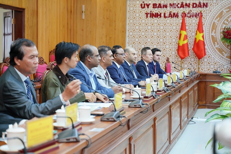 Kl994 game bài casino hấp dẫn Allied Green/Allied Biofuels (Úc) làm việc với UBND tỉnh Lâm Đồng để trao đổi và tìm hiểu việc Kl99ok phiên bản mới Dự án nhiên liệu hàng không bền vững trên địa bàn tỉnh. Ảnh: Xuân Anh - Hữu Tri