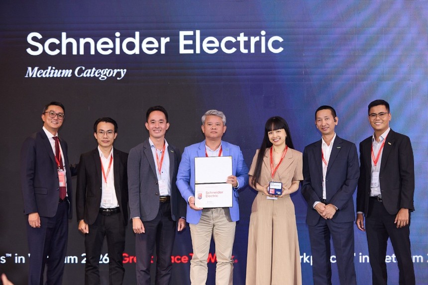 Schneider Electric năm thứ 2 liên tiếp được vinh danh trong Bảng xếp hạng Best Workplaces in Vietnam™ 2026 ở Hạng mục Kl991.com World Cup 2026 Chính Thức Vừa