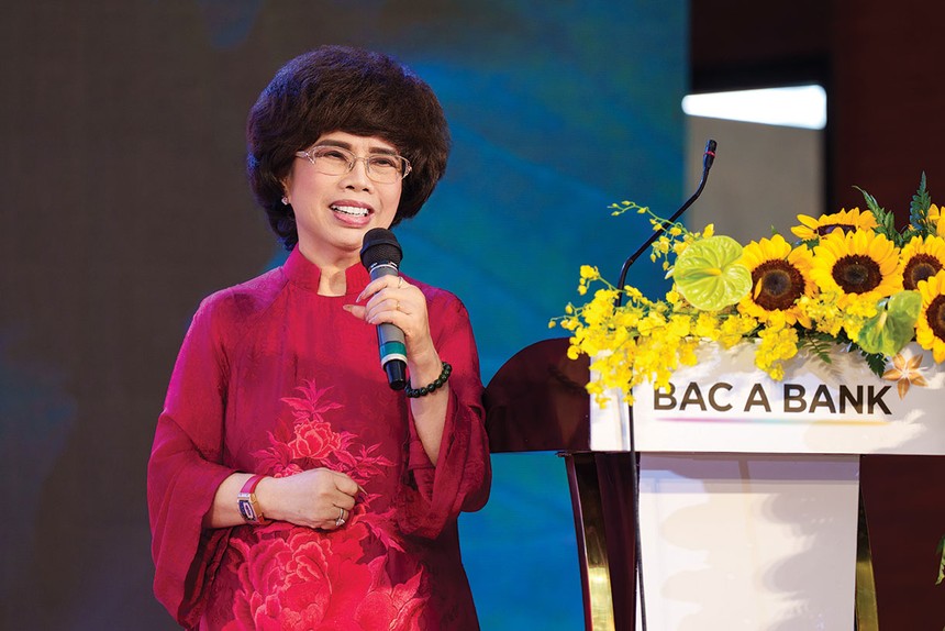 Anh hùng Lao động Thái Hương - Phó chủ tịch Hội đồng quản trị kiêm Tổng giám đốc BAC A BANK