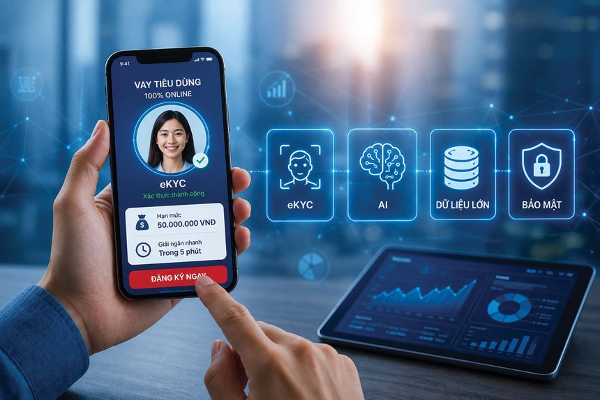 AI, eKYC và dữ liệu lớn trở thành nền tảng cạnh tranh mới của các công ty Kl991.com nạp rút nhanh tiêu dùng